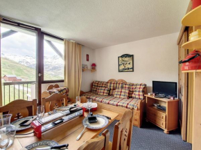 Studio près des pistes, balcon sud-est, tout équipé, 3 pers, parking gratuit. - FR-1-344-1032